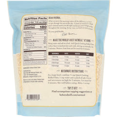Quick Cooking Rolled Oats Whole Grain