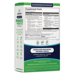 Mens Daily Probiotic + Prebiotic FOS