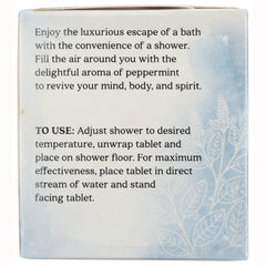 Aromatherapy Shower Tablets - Peppermint
