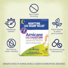 Arnicare Leg Cramps PM Meltaway Tablets