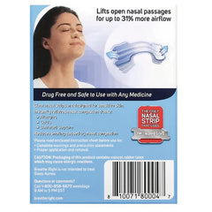Nasal Strips Clear - SM/MED