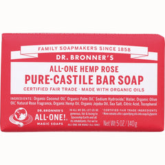 All-One Hemp Rose Pure-Castile Bar Soap