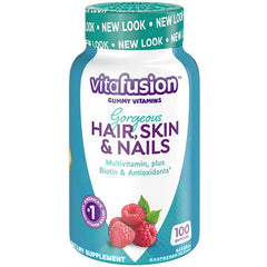 Gorgeous Hair, Skin & Nails Gummies - Raspberry