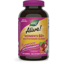Alive! Womens 50+ Multivitamin Gummy - Mixed Berry