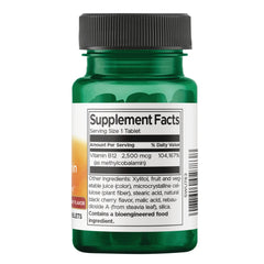 Vitamin B12 Methylcobalamin - Natural Black Cherry Flavored
