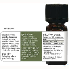 Organic Lavender Pure Essential Oil