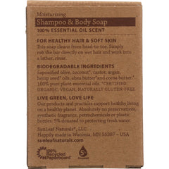 Moisturizing Shampoo and Body Soap - Orange Ginger