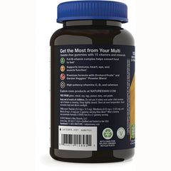 Alive! Mens Premium Gummy Multivitamin - Orange,Grape & Cherry