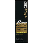Reserve CBD Full Spectrum Hemp Extract - Lemon Ginger