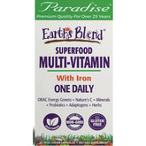 Earths Blend One Daily Superfood Multivitamin with Iron