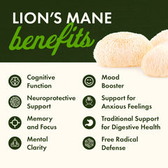Organic Lions Mane Mushroom