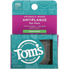 Antiplaque Flat Floss - Spearmint