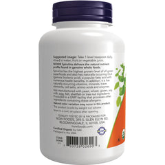 Certified Organic Spirulina Powder
