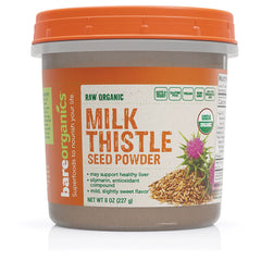 Raw Organic Milk Thistle Seed Powder
