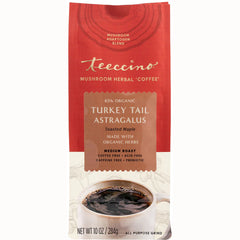 Mushroom Herbal Coffee Turkey Tail Astragalus -Toasted Maple