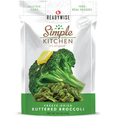 Freeze-Dried Buttered Broccoli