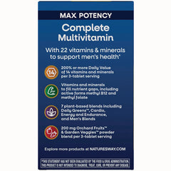 Alive! Max3 Potency Mens Complete Multivitamin