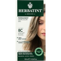 Permanent Haircolor Gel 8C Light Ash Blonde