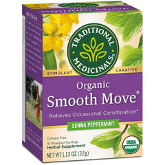 Organic Smooth Move Tea - Senna Peppermint