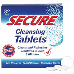 Secure Denture Cleansing Tablets