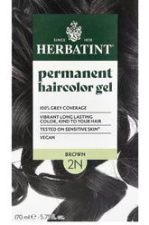 Permanent Haircolor Gel 2N Brown