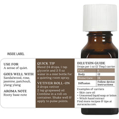Vetiver Pure Essential Oil