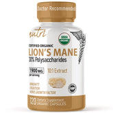 Nutri Certified Organic Lions Mane