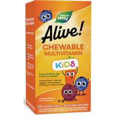 Alive! Kids Chewable Multivitamin - Orange & Berry