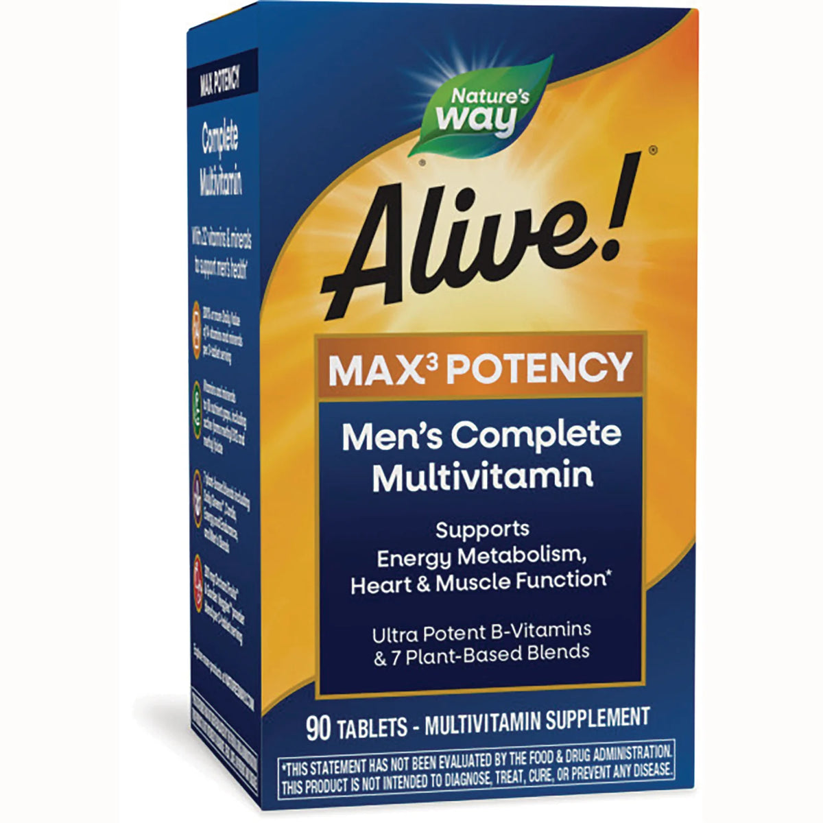 Alive! Max3 Potency Mens Complete Multivitamin