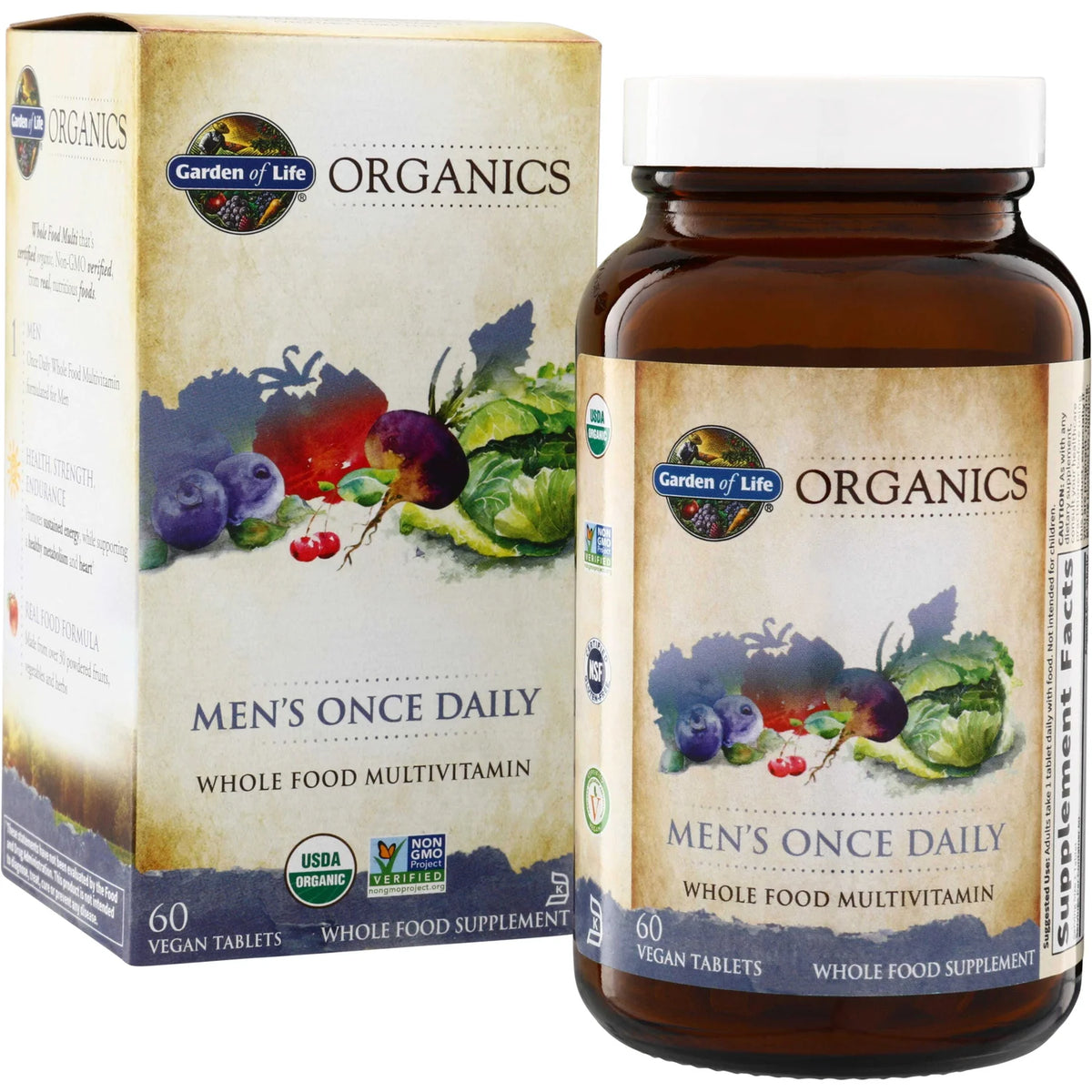 Organics Mens Once Daily