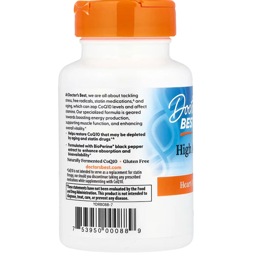 High Absorption CoQ10 with BioPerine