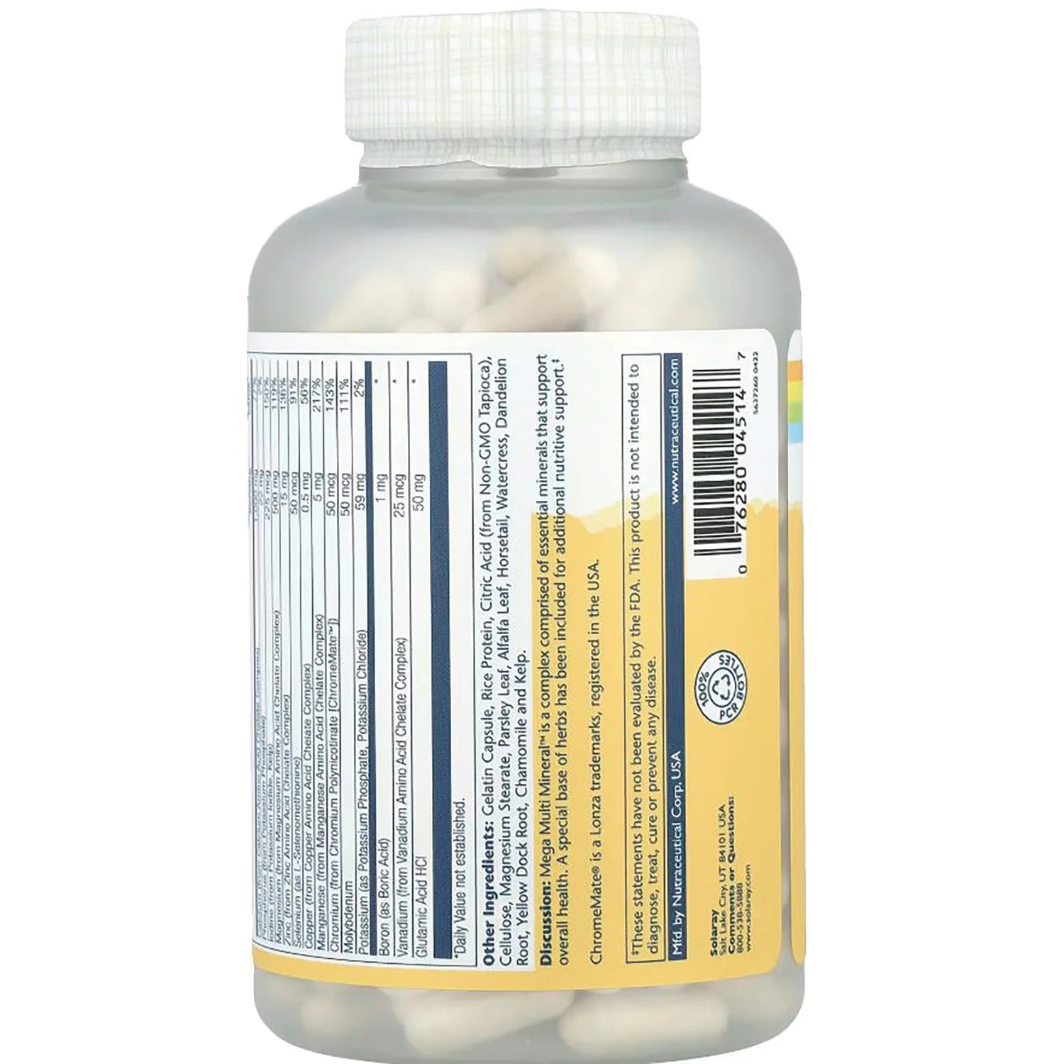 Iron Free Mega Multi Mineral
