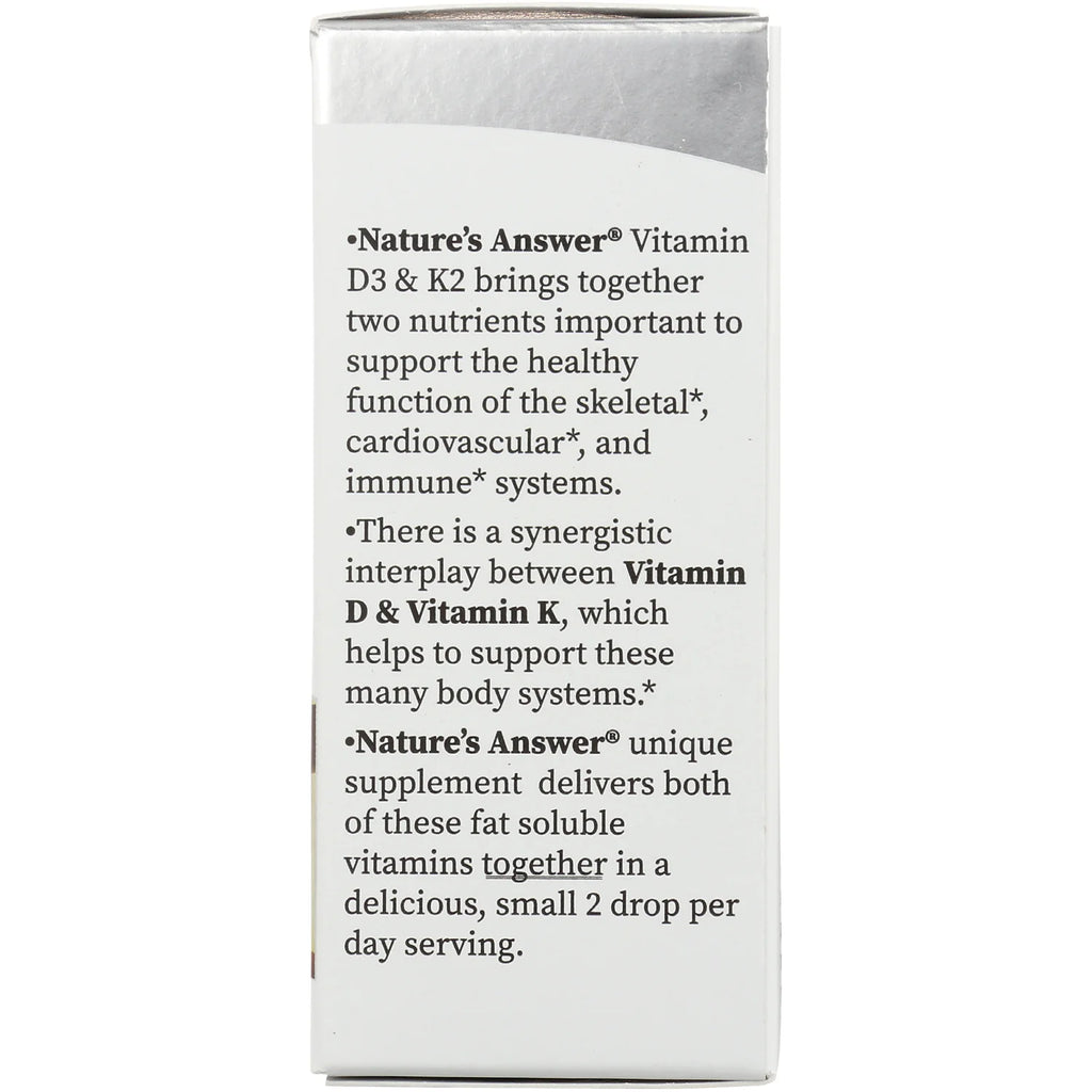 Vitamin D3 & K2