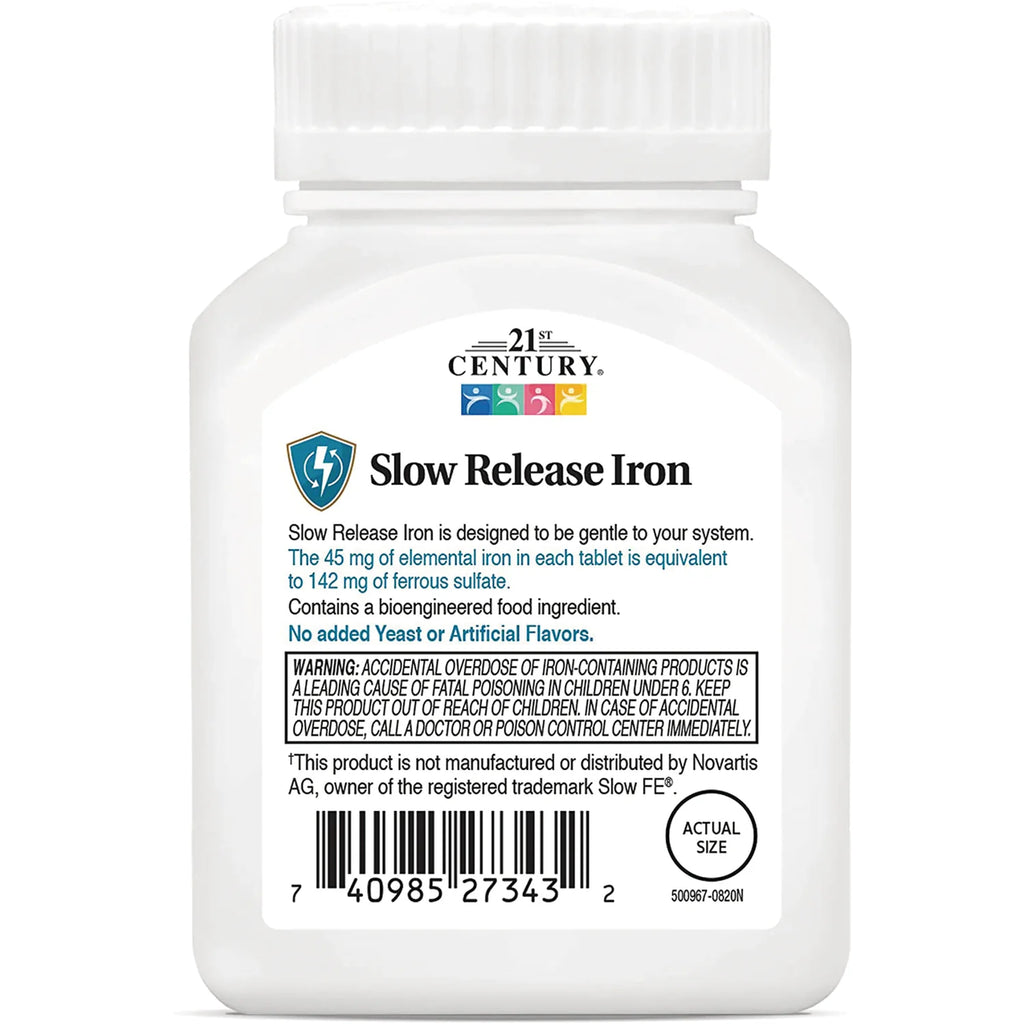High Potency Slow Release Iron