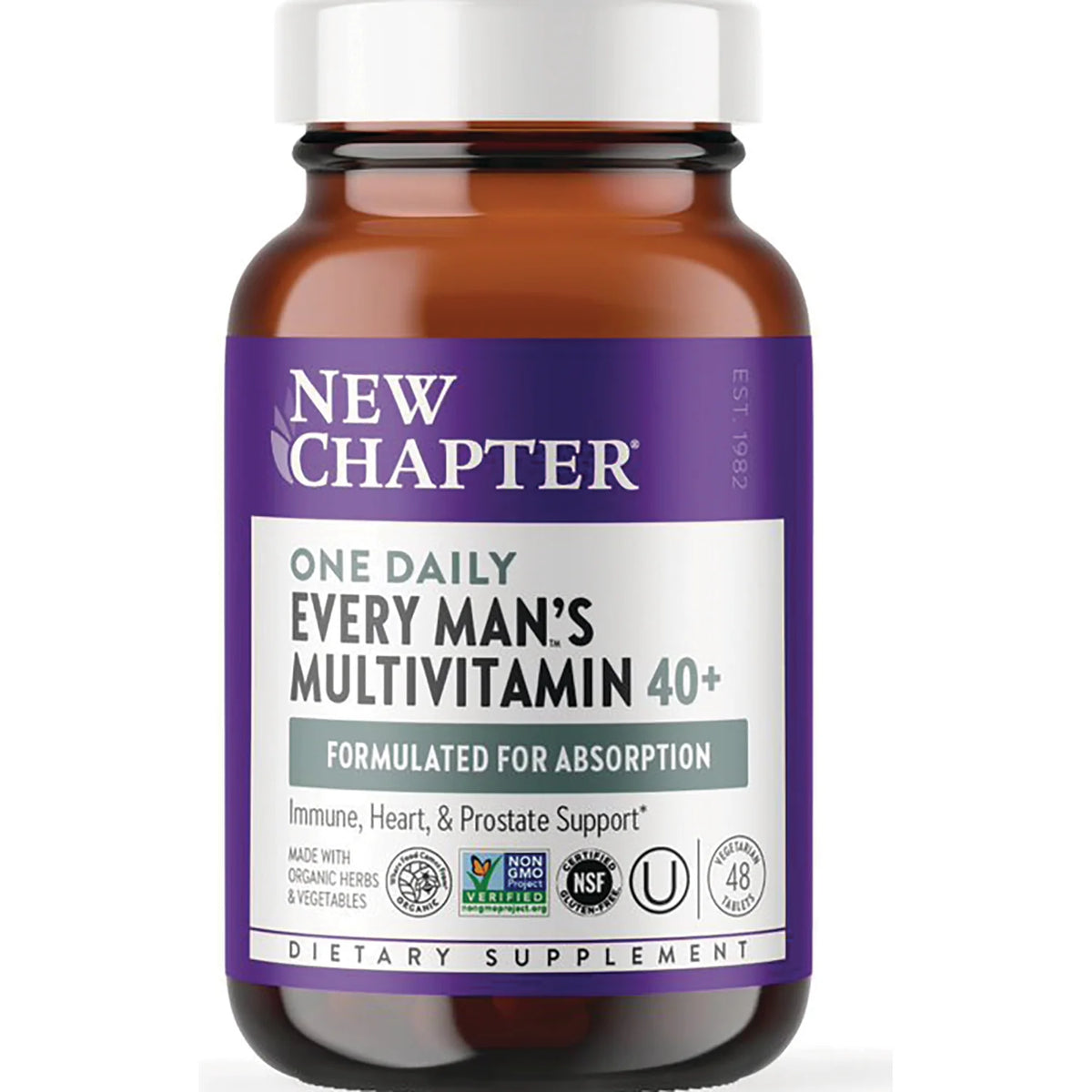 One Daily Every Mans Mulitvitamin 40+