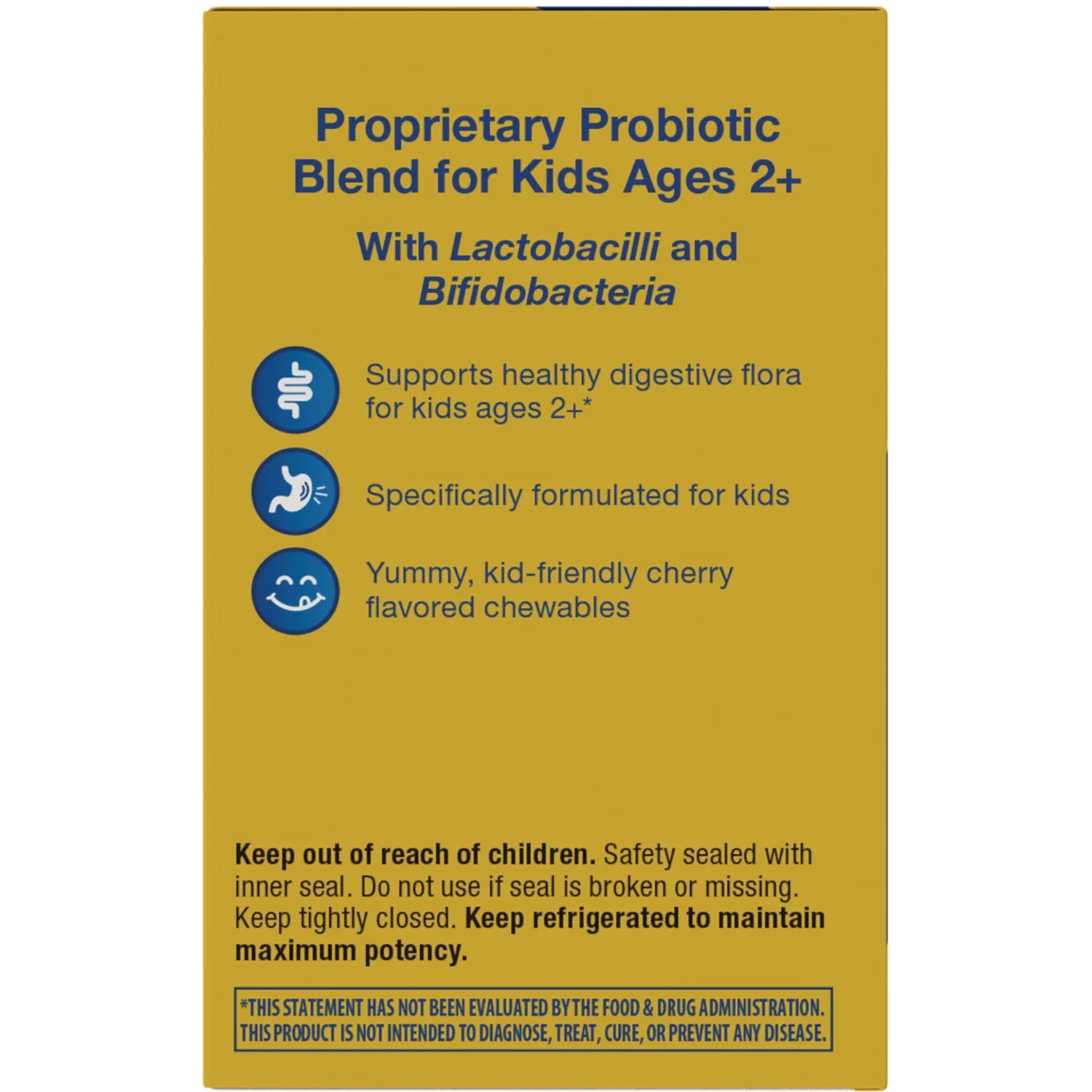Kids Primadophilus Probiotic Chewables - Cherry