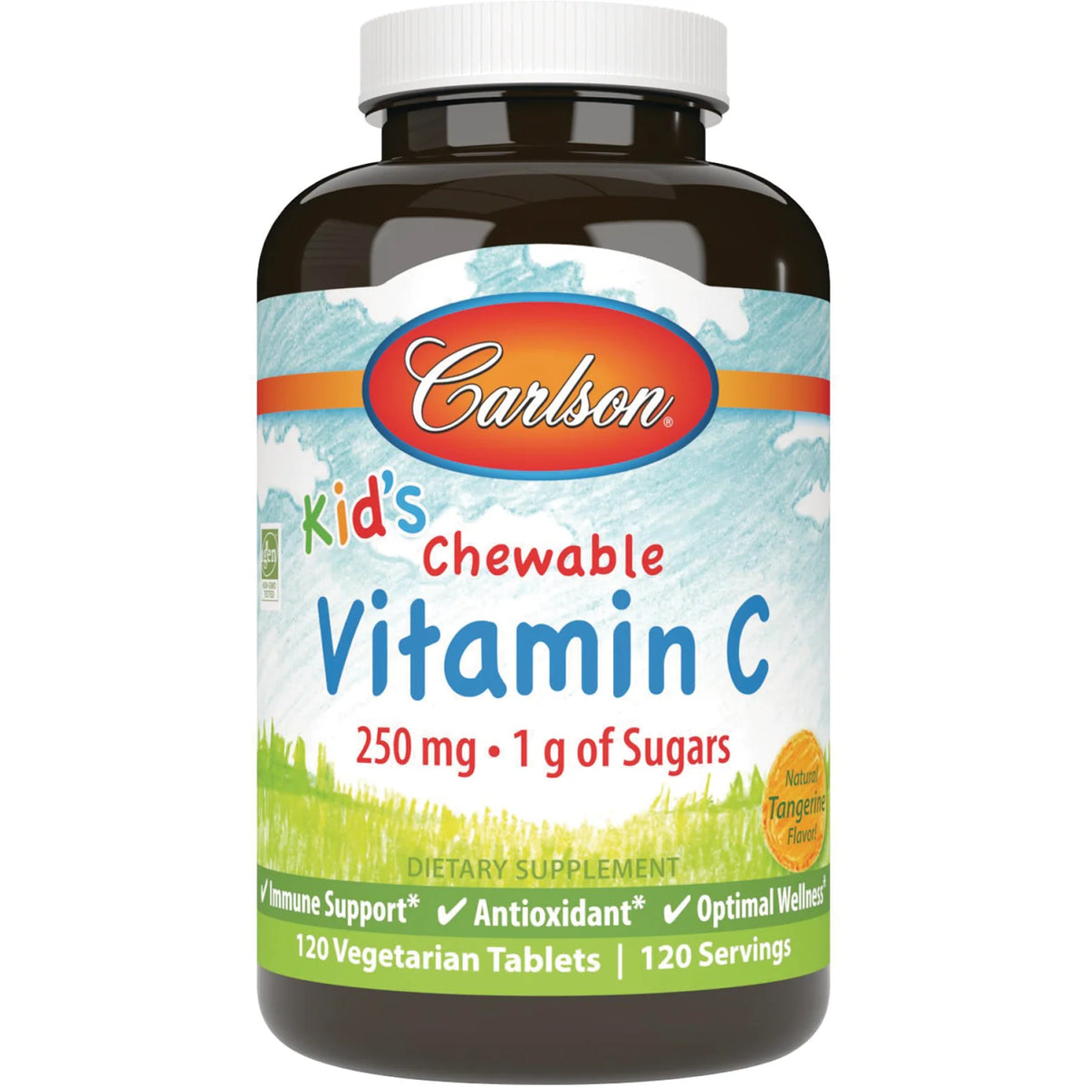 Kids Chewable Vitamin C - Tangerine