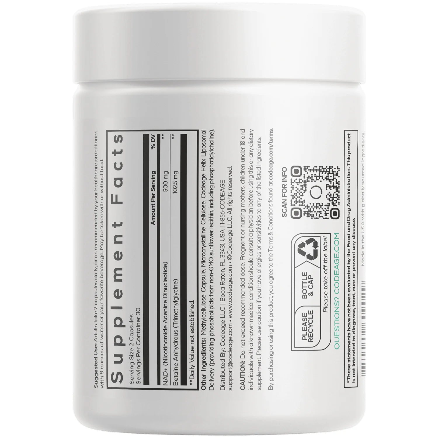 Liposomal NAD+