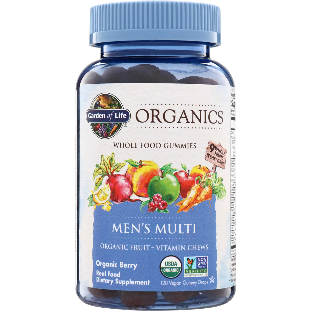 Organics Mens Multi Gummies - Berry