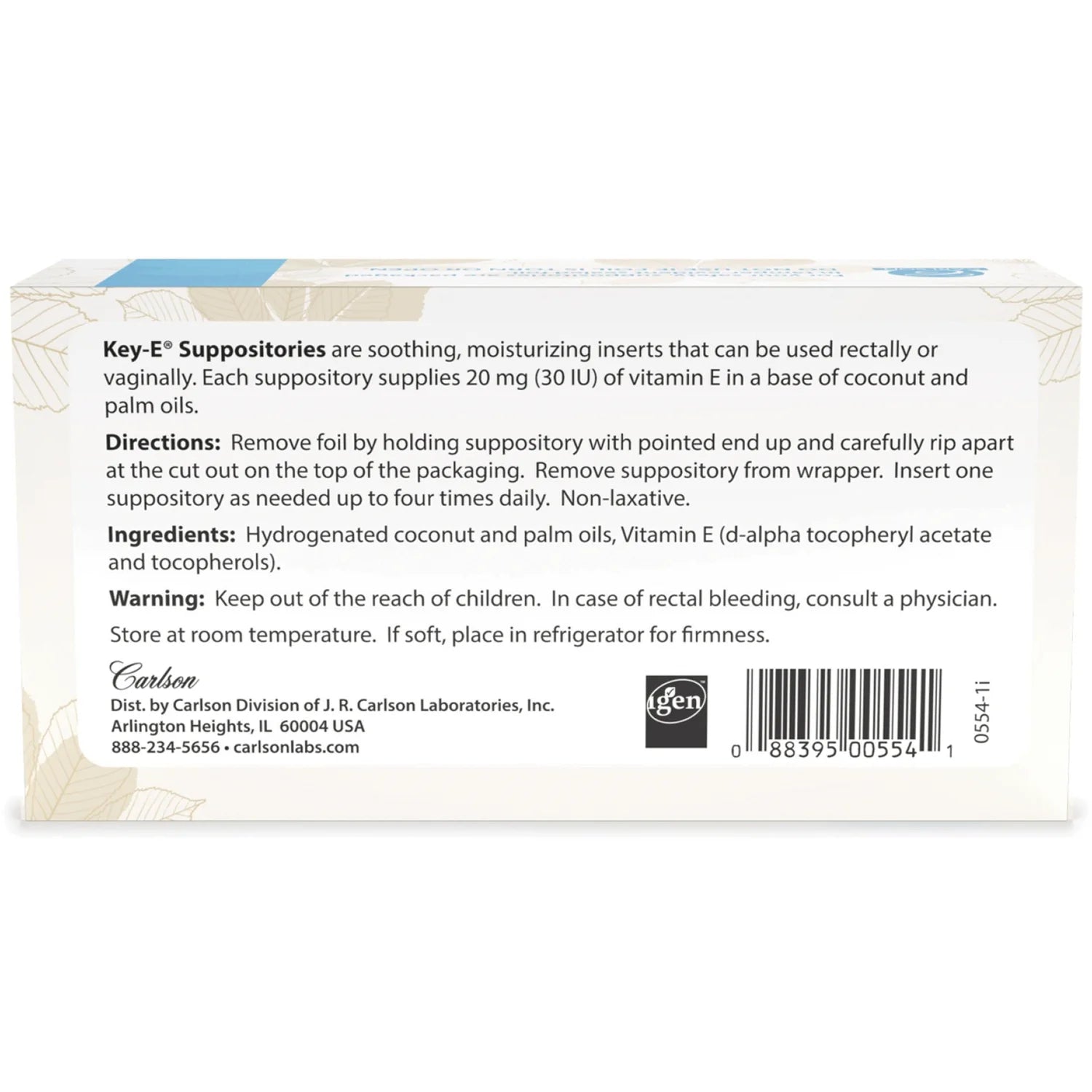 Key-E Suppositories