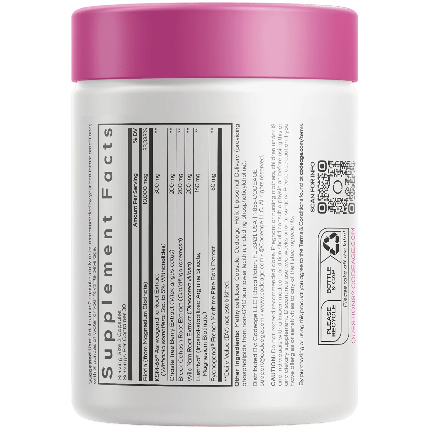Menopause Hair & Skin Vitamins+