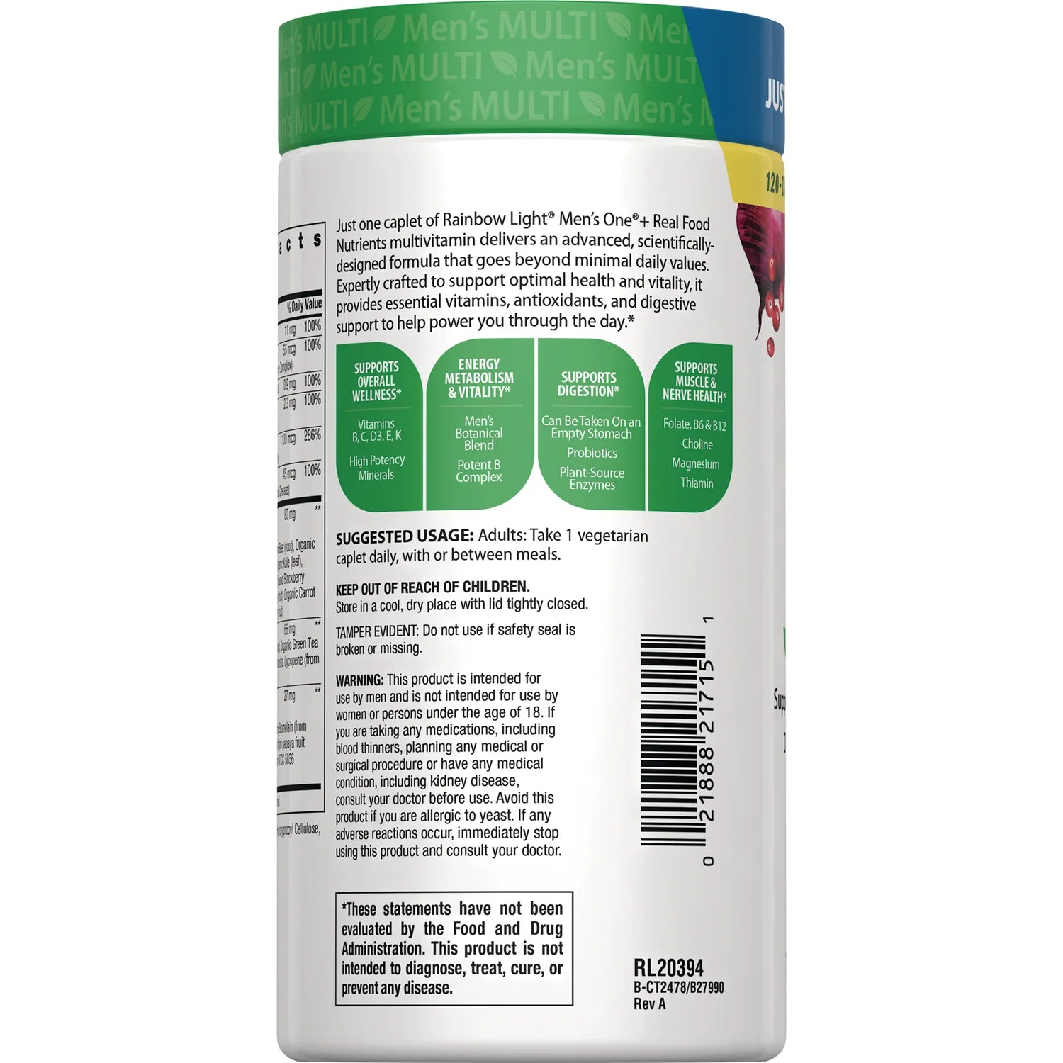 Mens One+ Multivitamin