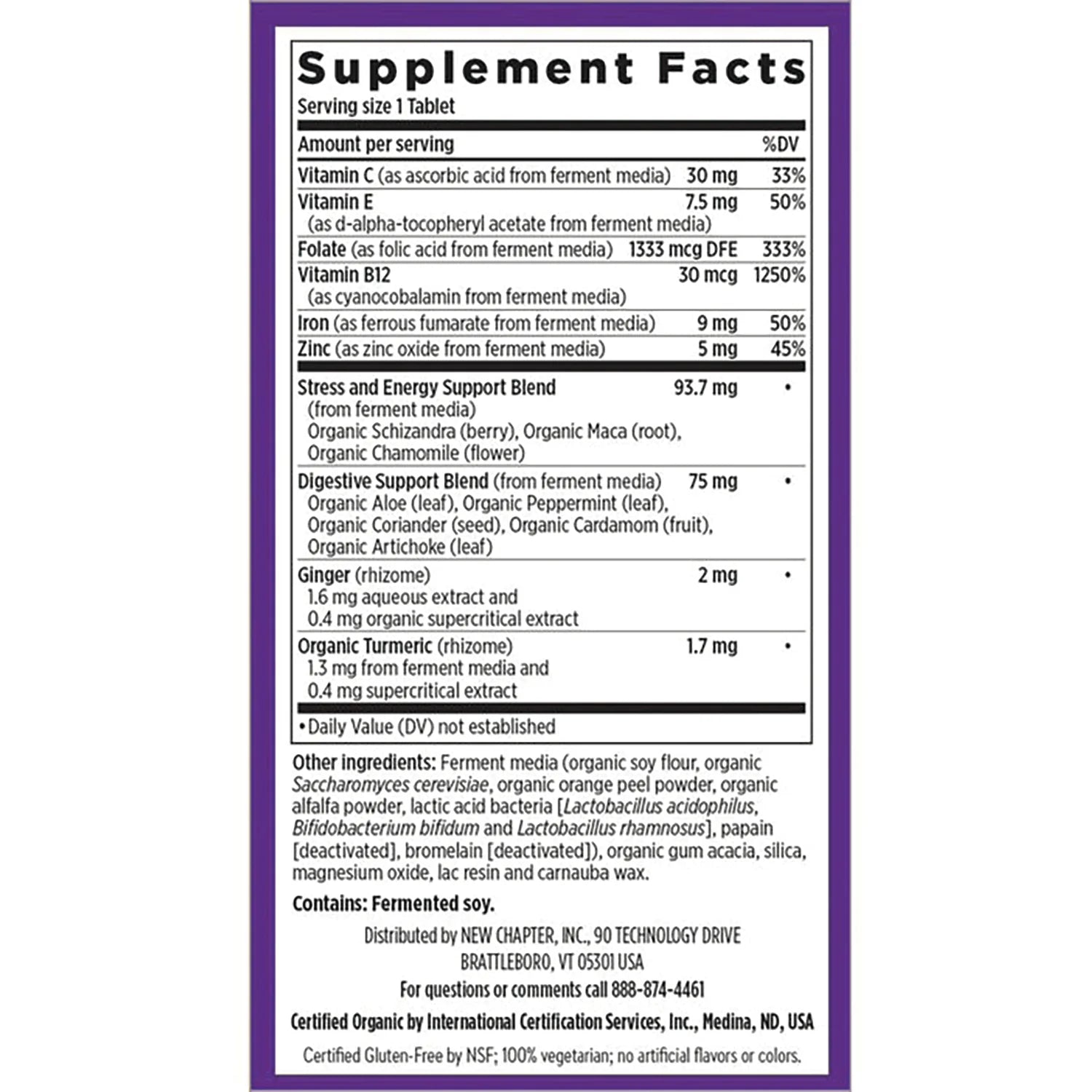Fermented Iron Complex