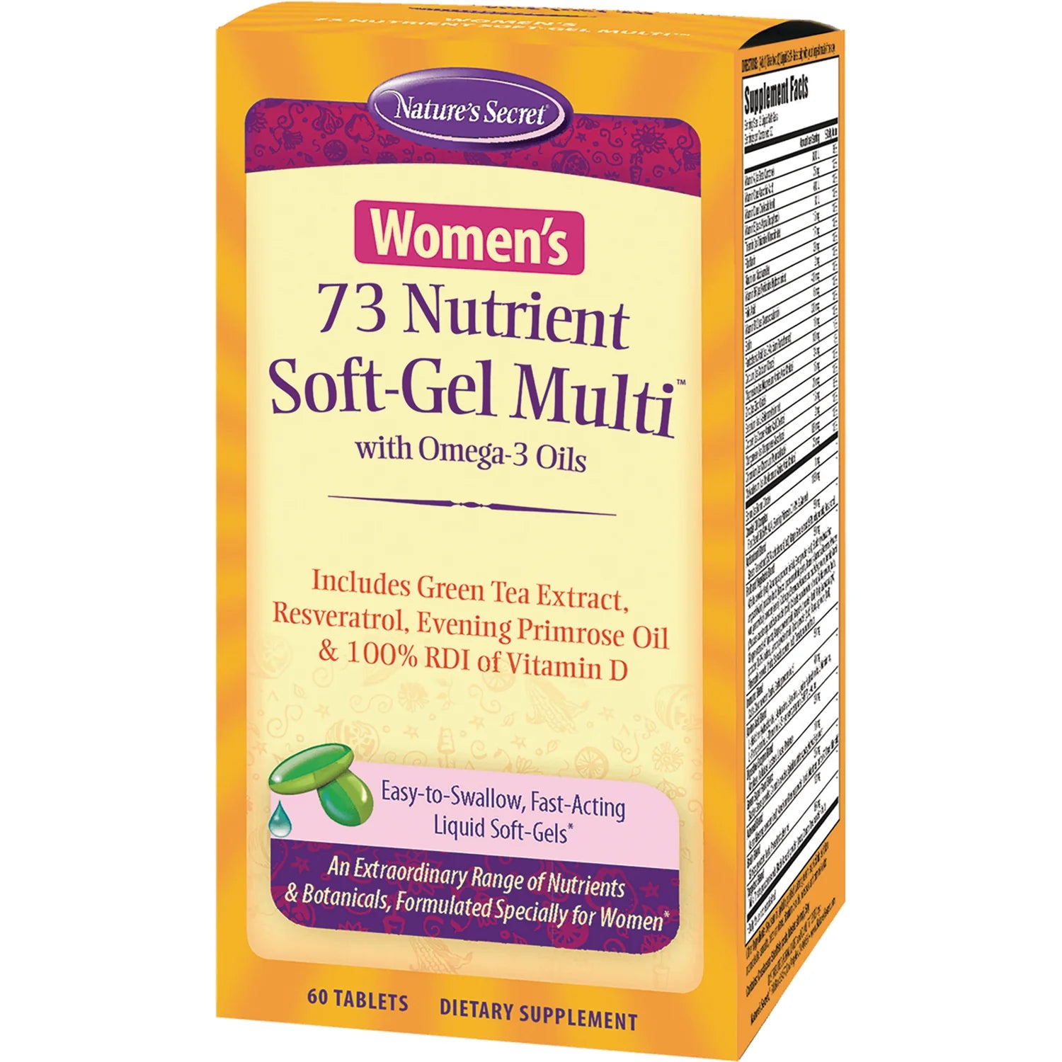 Womens 73 Nutrient Soft-Gel Multi