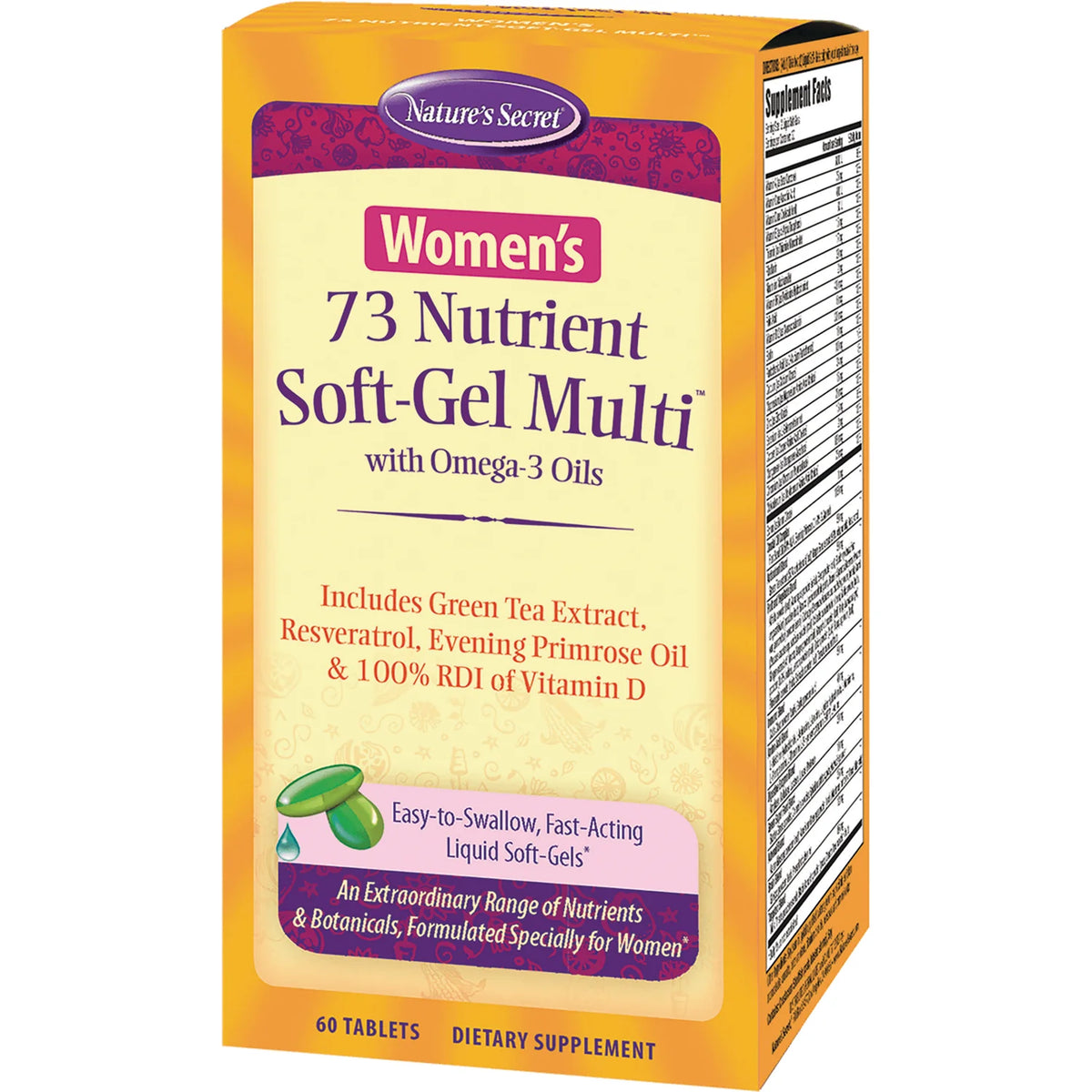 Womens 73 Nutrient Soft-Gel Multi