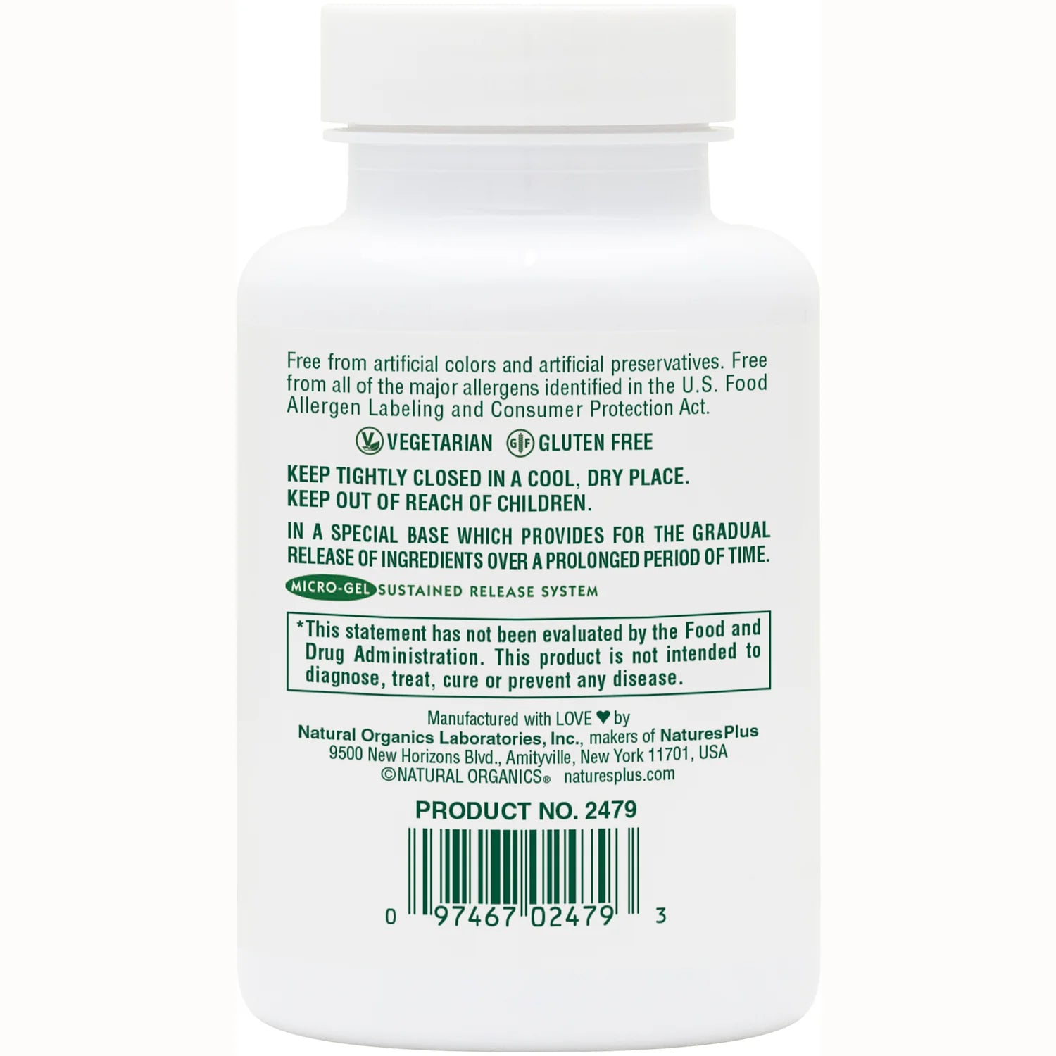 Sustained Release Super C Complex