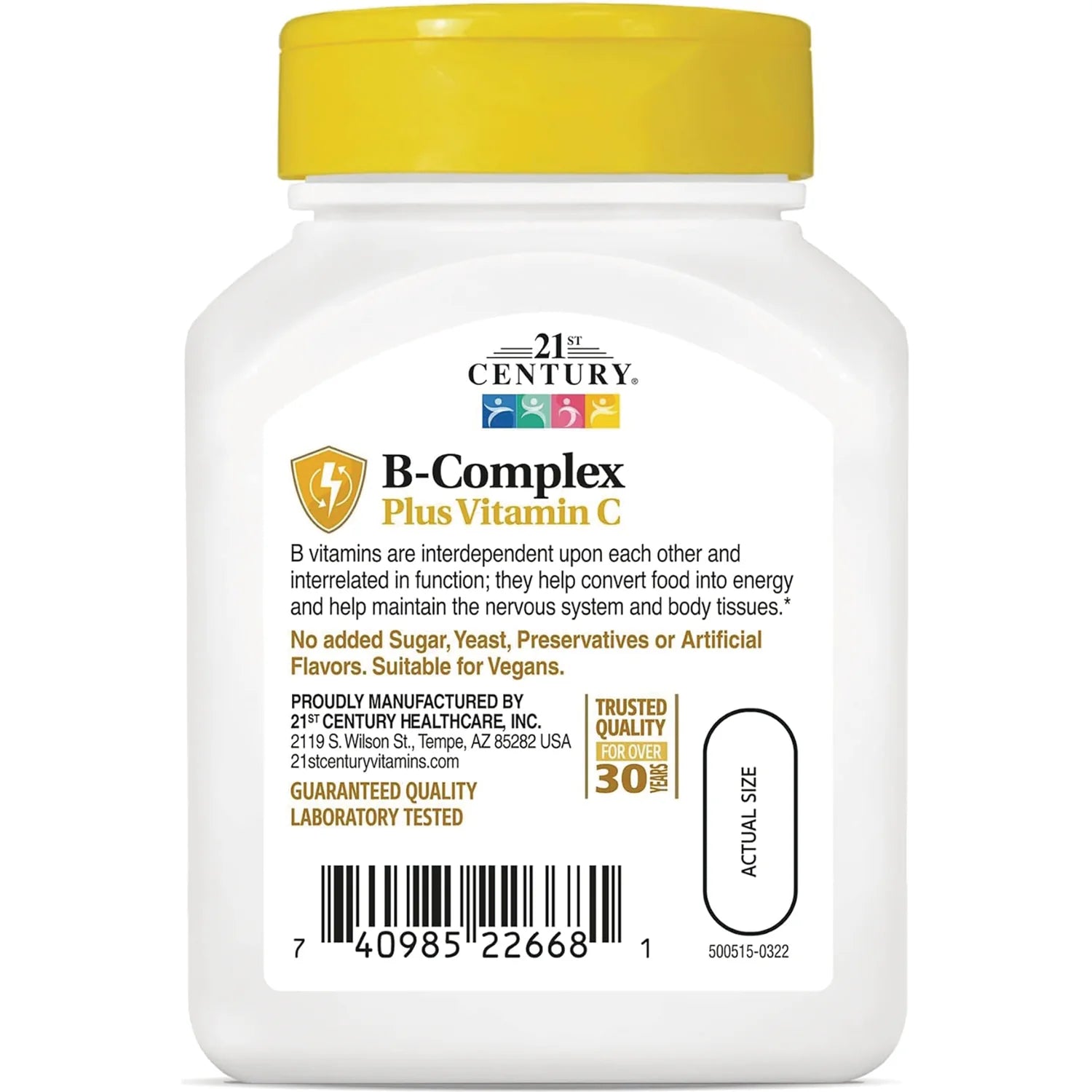 B Complex Plus Vitamin C