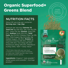 Organic SuperFood+ Greens Blend