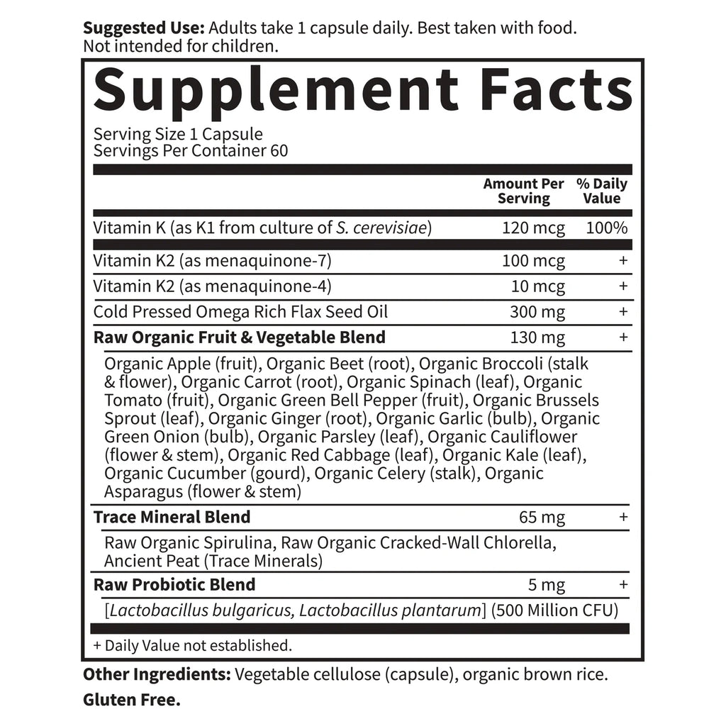 Vitamin Code Raw K-Complex