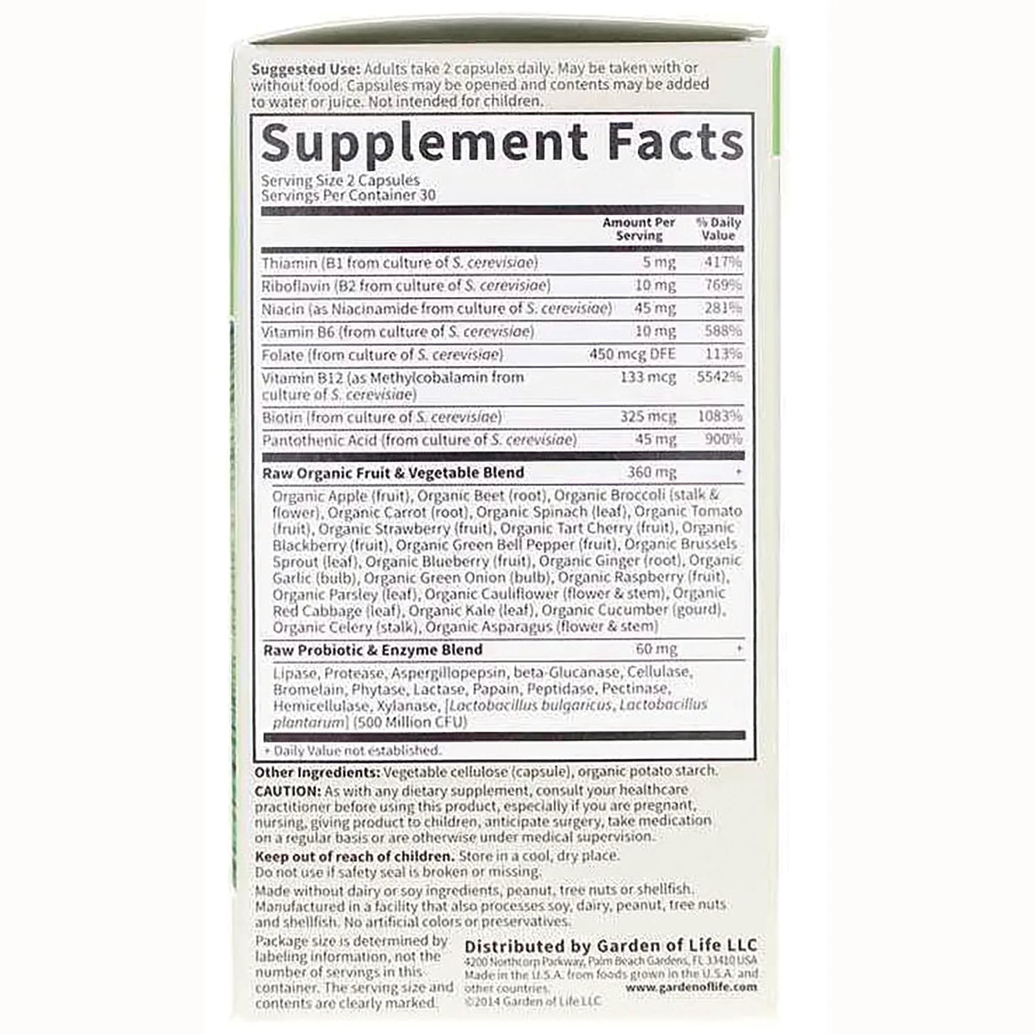 Vitamin Code Raw B-Complex